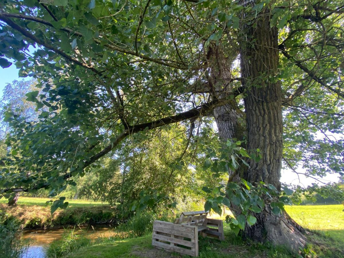 Le Heron - Gite De Charme Cloture, Acces A La Riviere - 6 Ou 10 Personnes 福维莱尔斯 外观 照片